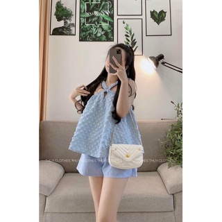 📣📣SET XỐP 2S CHÉO + SHORT ✨