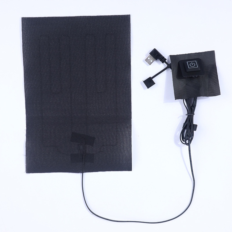 Đệm Sưởi Ấm Lưng USB Bằng Hợp Kim Có Thể Giặt