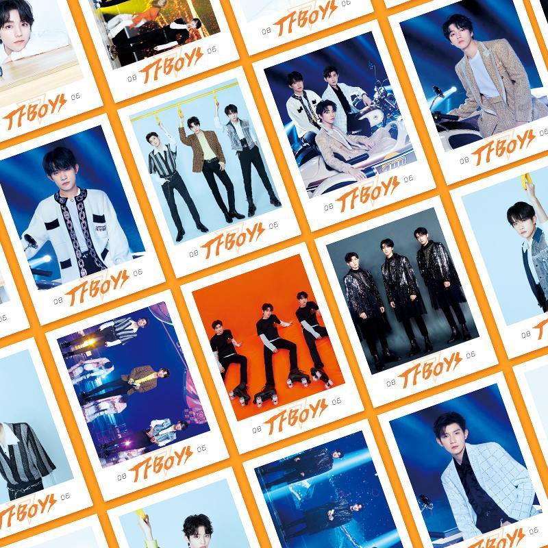 Set 45 Tấm Ảnh In Hình Nhóm Nhạc TFBOYS Độc Đáo