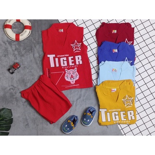 Bộ Đũi Bé Trai (8-18kg) (Giao màu ngẫu nhiên)