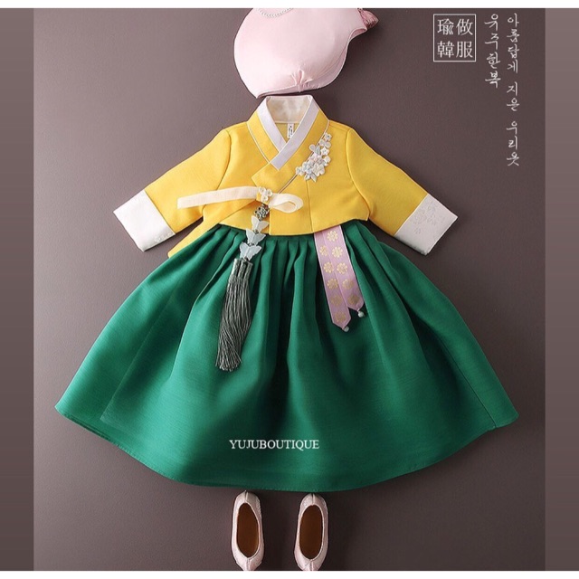 Hanbok hàn quốc cho bé gái (chuẩn hàn quốc)