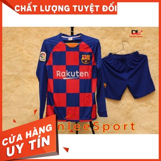 [Free in tên+ Free ship]Quần áo bóng đá dài tay Barcelona 2019-2020