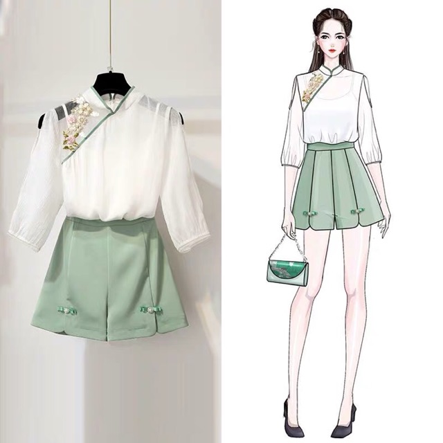 Sườn xám cách tân 2019