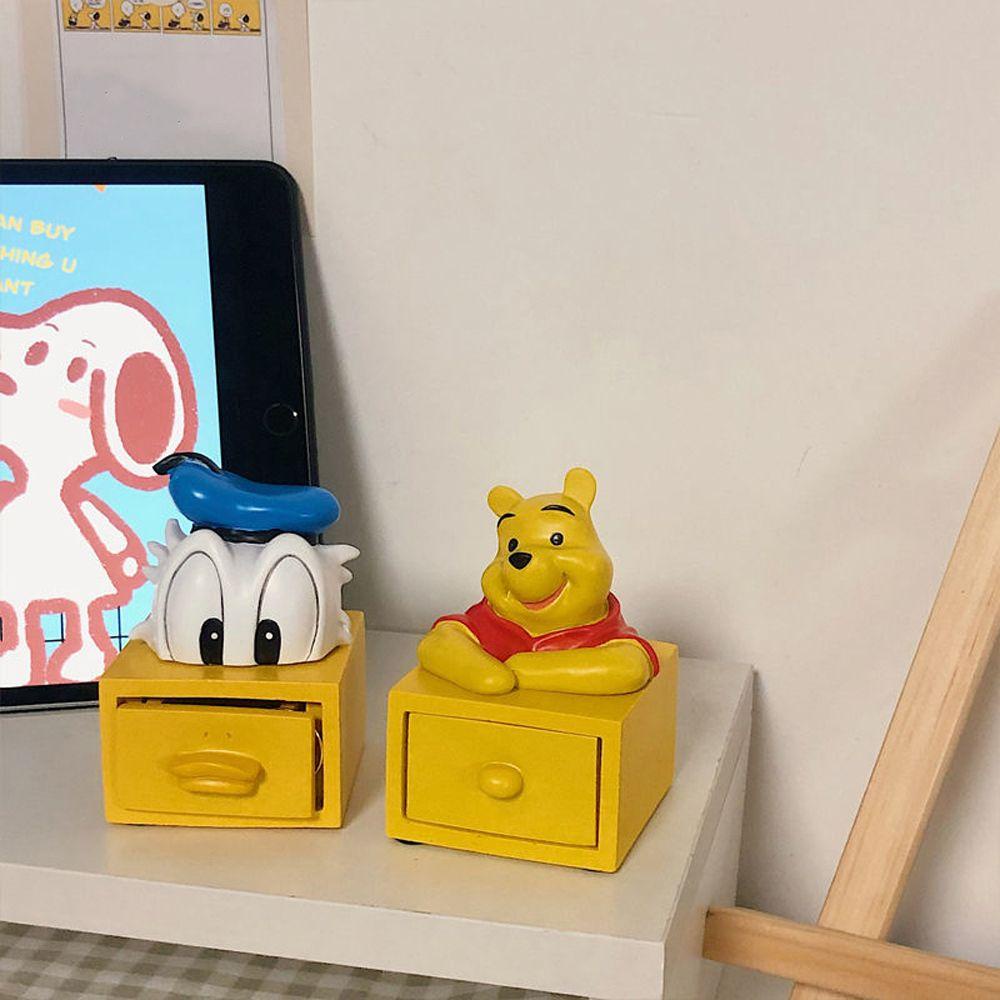 Hộp Đựng Trang Sức Để Bàn Hình Chuột Mickey Hoạt Hình Winnie Stitch Cổ Điển