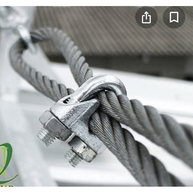 Ốc siết cáp – Cóc kẹp cáp đủ size: 4mm, 6mm, 8mm, 10mm, 12mm