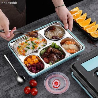 Hộp Đựng Cơm 5 Ngăn Bằng Inox 304 pro hàng cao cấp