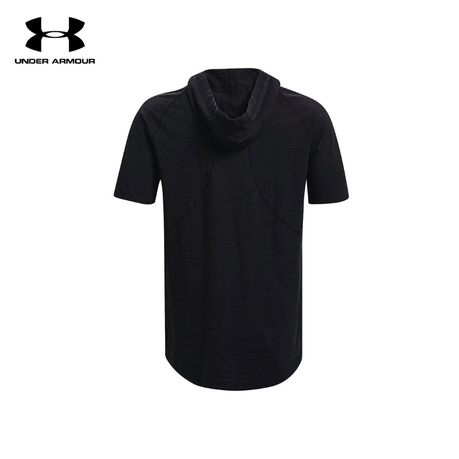 Áo khoác hoodie tay ngắn có nón thể thao nam Under Armour Project Rock Charged Cotton® - 1361719-001