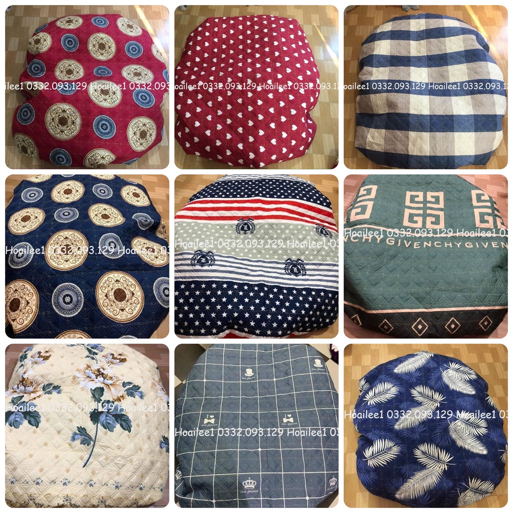 Ga trải giường [FREE SHIP] ga trần bông ga chun nhiều kích thước m6 m8 2m2 | BigBuy360 - bigbuy360.vn