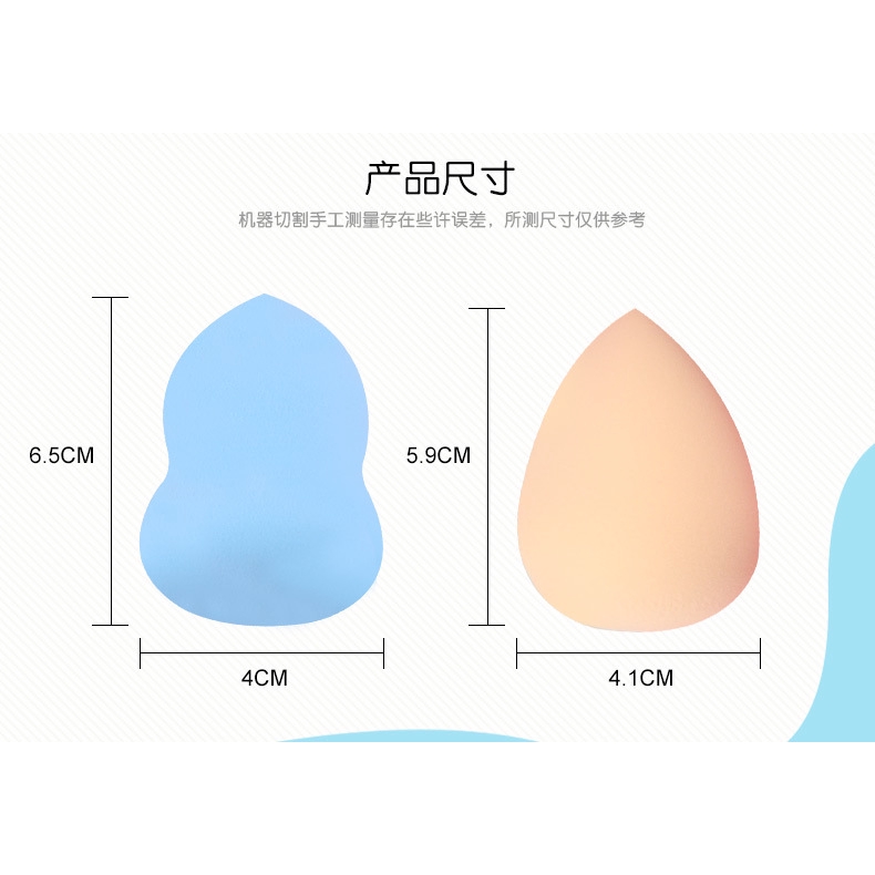 (Hàng Mới Về) Mút Trang Điểm Hình Giọt Nước Mềm Mại Thay Đổi Màu Sắc Độc Đáo | BigBuy360 - bigbuy360.vn