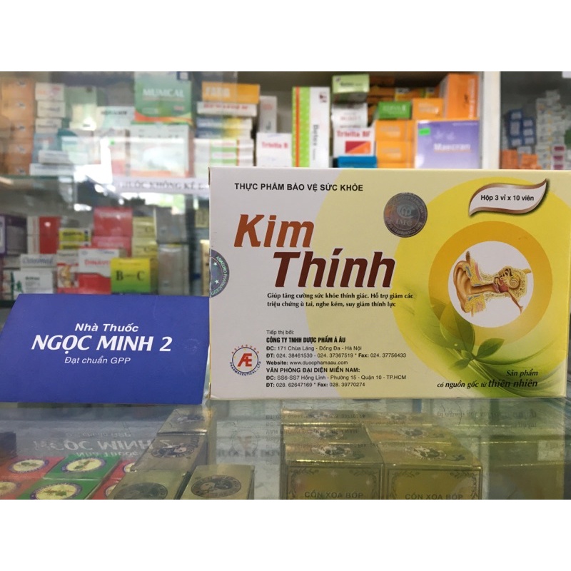 ✅ [Chính Hãng] Kim Thính giúp tăng cường sức khoẻ thính giác. Hỗ trợ giảm các triệu chứng ù tai, nghe kém,suy giảm thín