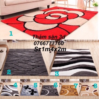 Thảm trải sàn 3d cao cấp - thảm sàn -ib chọn mẫu