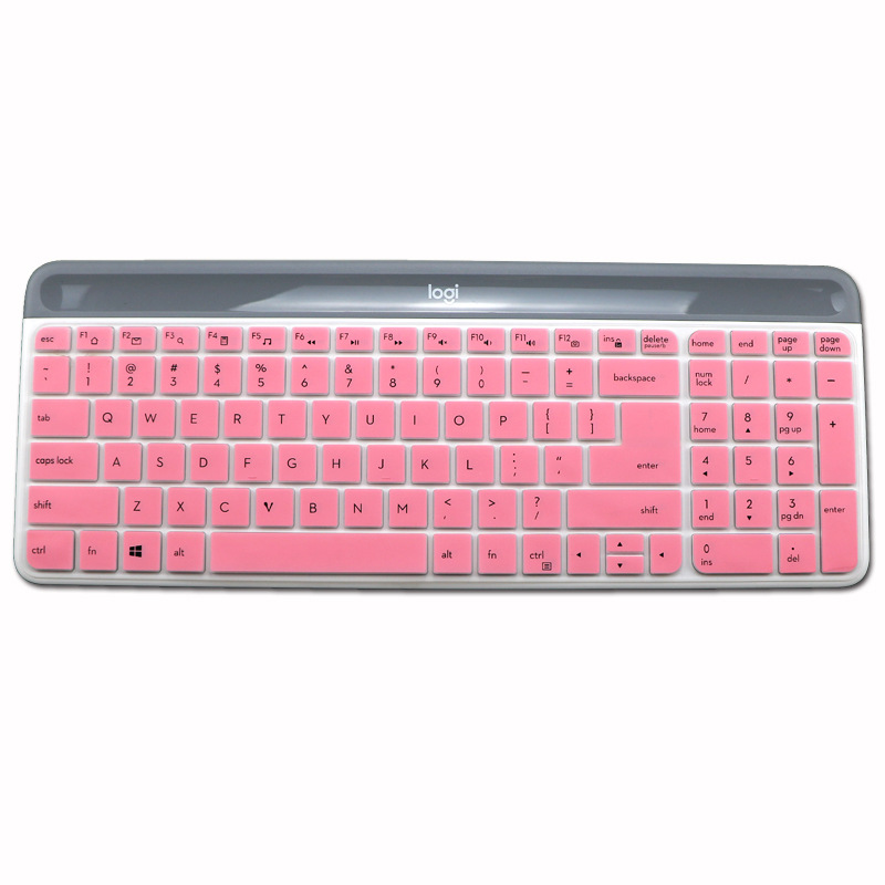 Tấm phủ bảo vệ màn hình bằng silicone siêu mỏng cho Logitech Mk470 K580