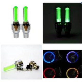 Bộ 2 đèn led gắn van bánh xe đạp, xe máy, xe ô tô thiên ân