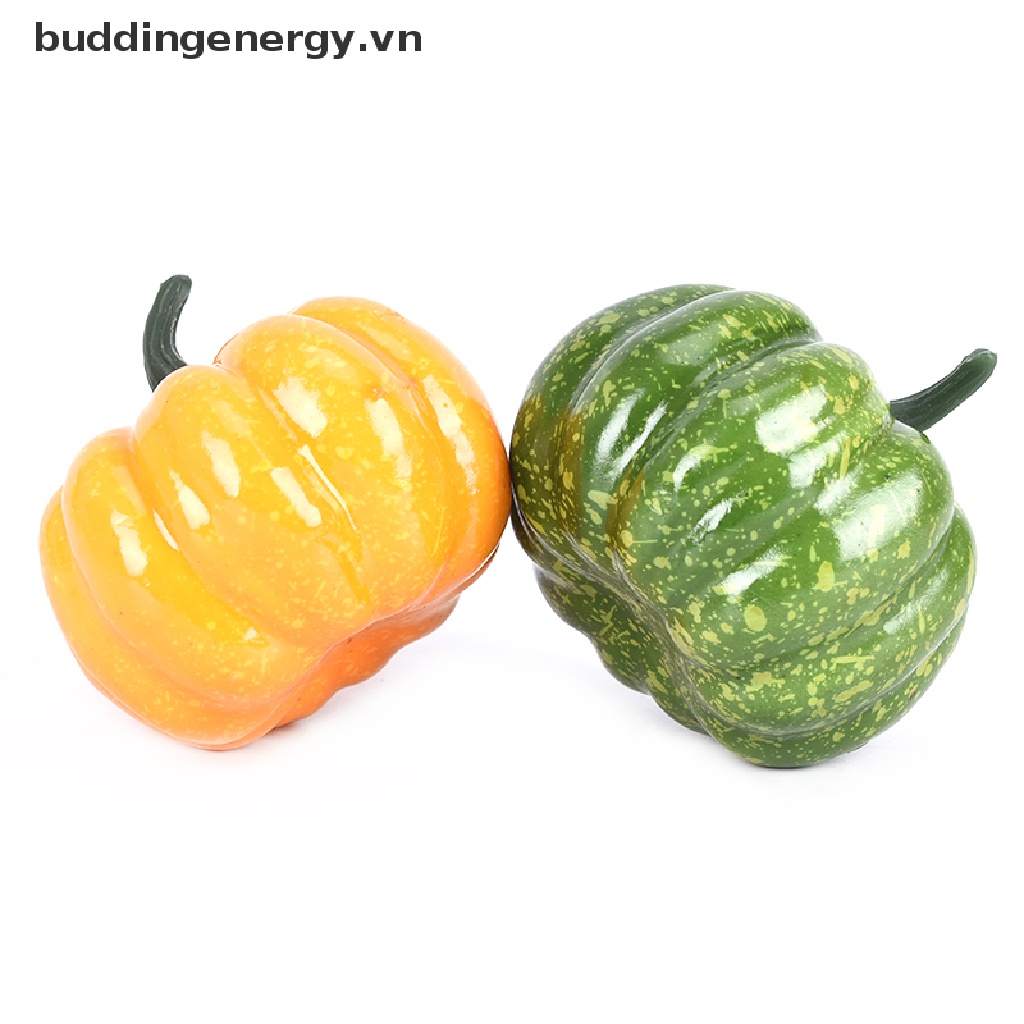 Bí Ngô Nhân Tạo Sống Động Như Thật Trang Trí Nhà Cửa Tiệc Tùng