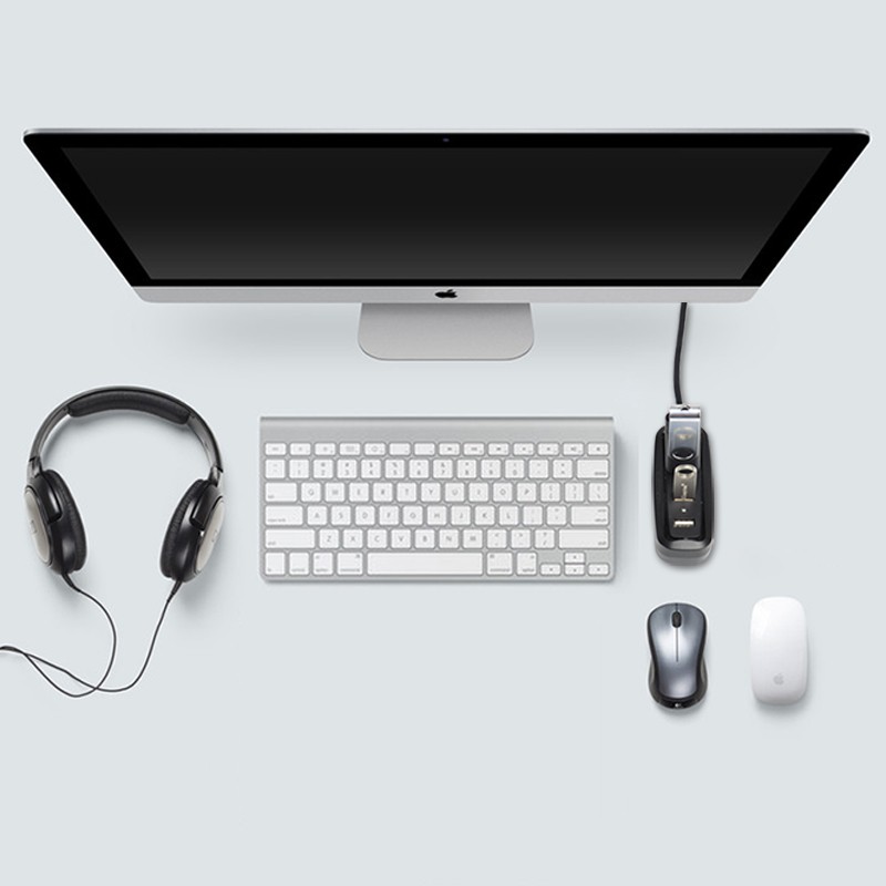 Đầu chia 4 cổng USB2.0 OTG có kèm dây