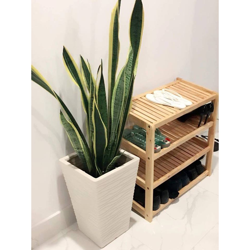 𝐌IỄN PHÍ SHIP Kệ Giày Dép 3 Tầng Rộng 80cm Bằng Gỗ