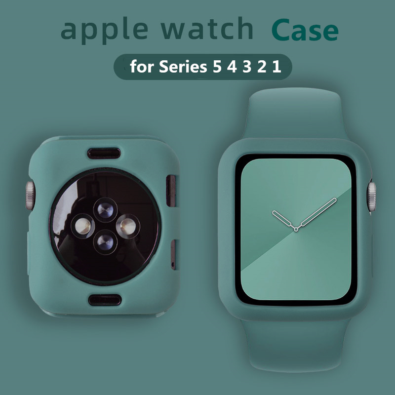 Ốp Bảo Vệ Bằng Silicon Siêu Mỏng Màu Kẹo Cho Apple watch Series ultra 8 SE6 5 4 3 2 1 i-Watch49 40 44 38 42mm