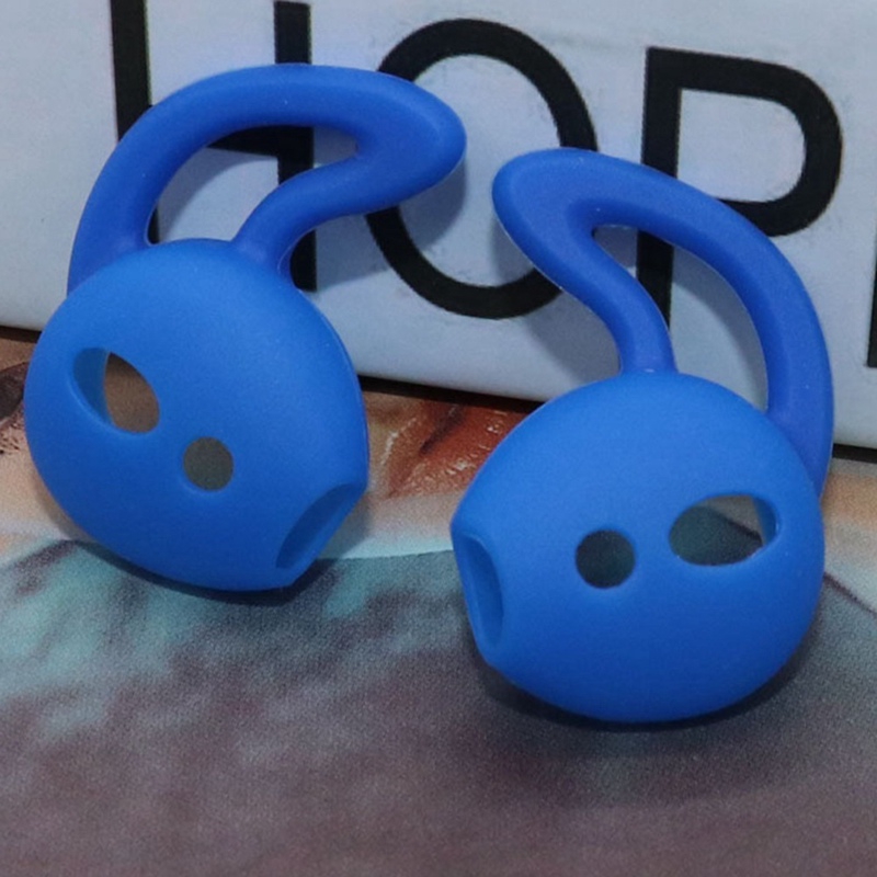 Set 2 nút bọc tai nghe Airpods bằng silicon chống trượt tiện lợi xinh xắn