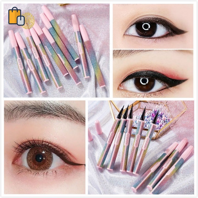 [Hàng mới về] Bút kẻ mắt lâu trôi chống thấm nước và mồ hôi không gây chóng mặt thích hợp cho người mới bắt đầu ouyou