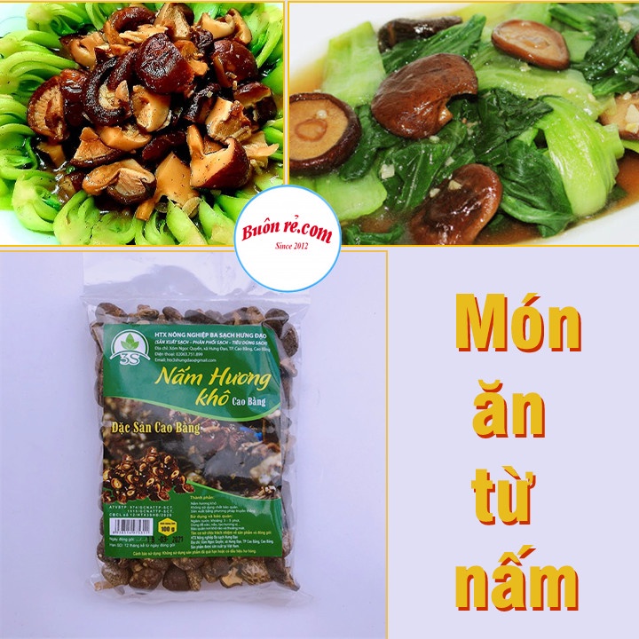 Nấm hương khô Cao Bằng giàu dinh dưỡng chế biến món ăn ngon - Đặc sản Cao Bằng 00021-1