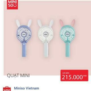Combo 6 quạt cầm tay mini gấp được