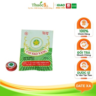 Cao Sao Vàng ( Cù Là Dược) TW3 - Hộp 3gr