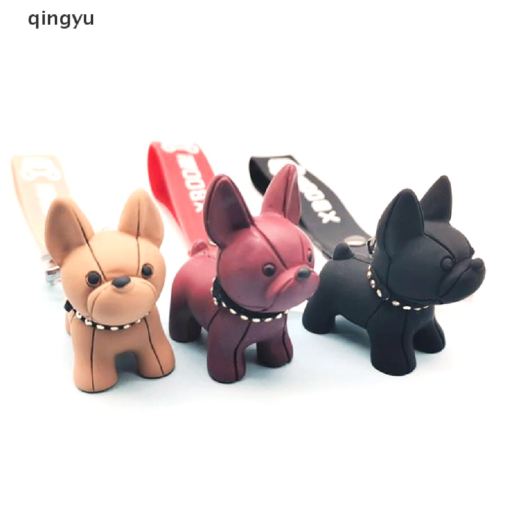 Móc Khóa Da Hình Chó Bull Thời Trang Cá Tính