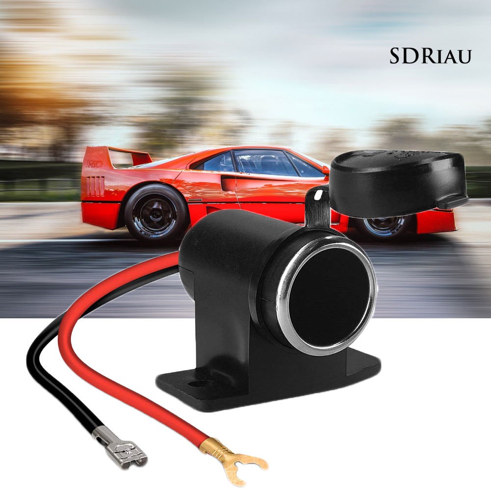 Tẩu sạc 12v chống nước chống cháy thay thế cho xe hơi / xe máy / tàu thủy tiện lợi