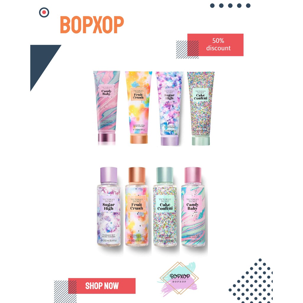XỊT THƠM & Dưỡng VICTORIA'S SECRET 250ML & 236ML