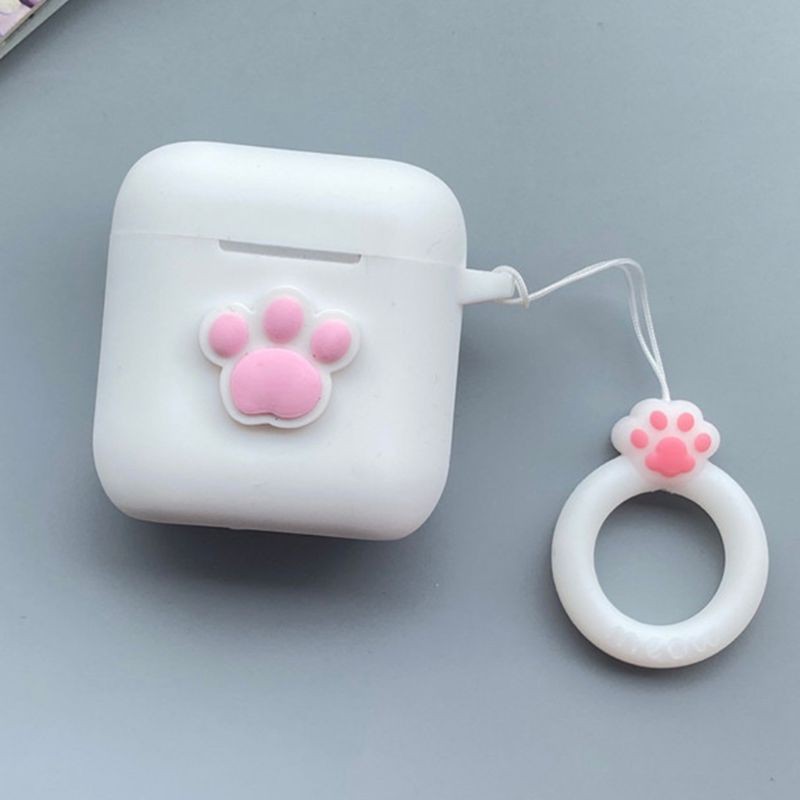 Vỏ Silicone Bảo Vệ Tai Nghe In Hình Hoạt Hình Đáng Yêu Cho Qcy T8