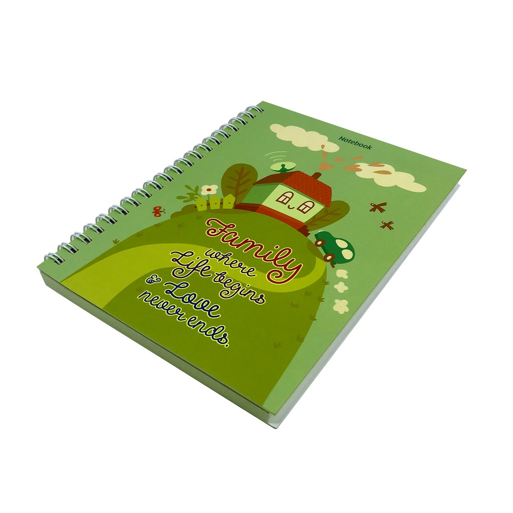 Sổ tay Notebook - Gia đình thân yêu - Family where life begins and Love never ends