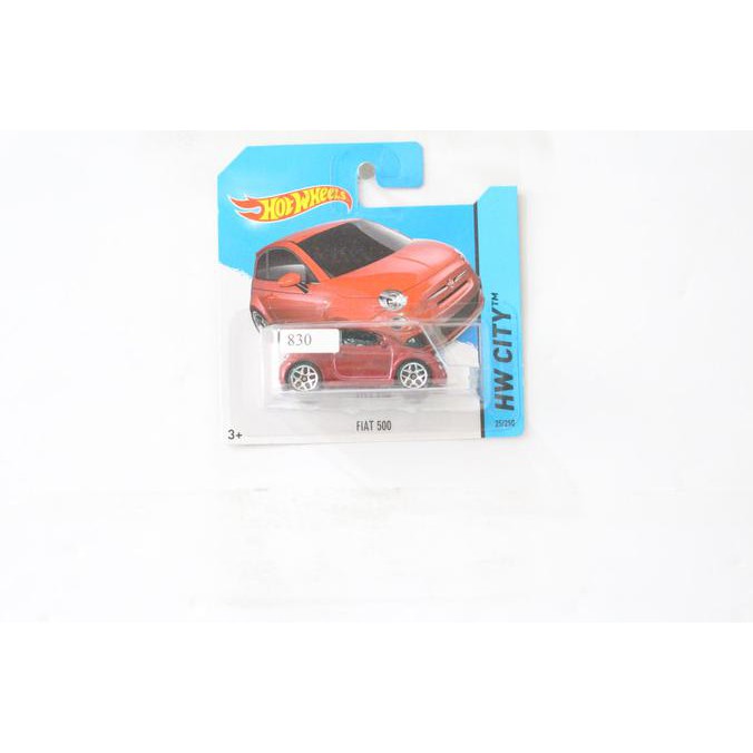 HOT WHEELS Mô Hình Xe Đồ Chơi Fiat 500 Chất Lượng Cao