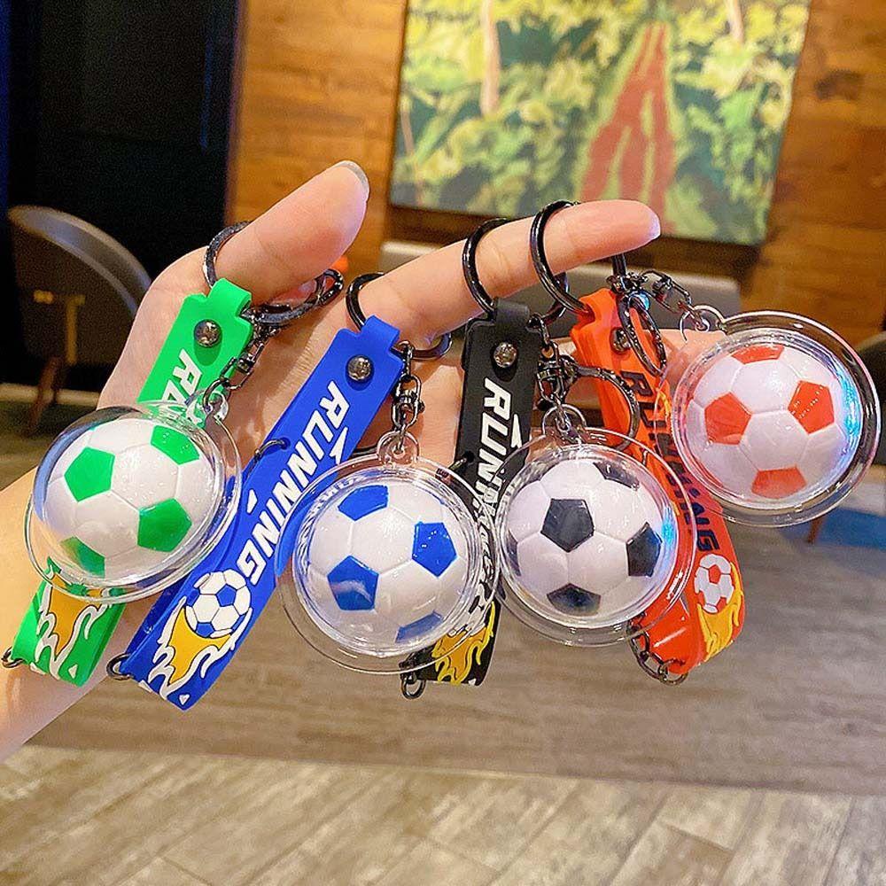 Móc Khóa Hình Quả Bóng Đá Dễ Thương