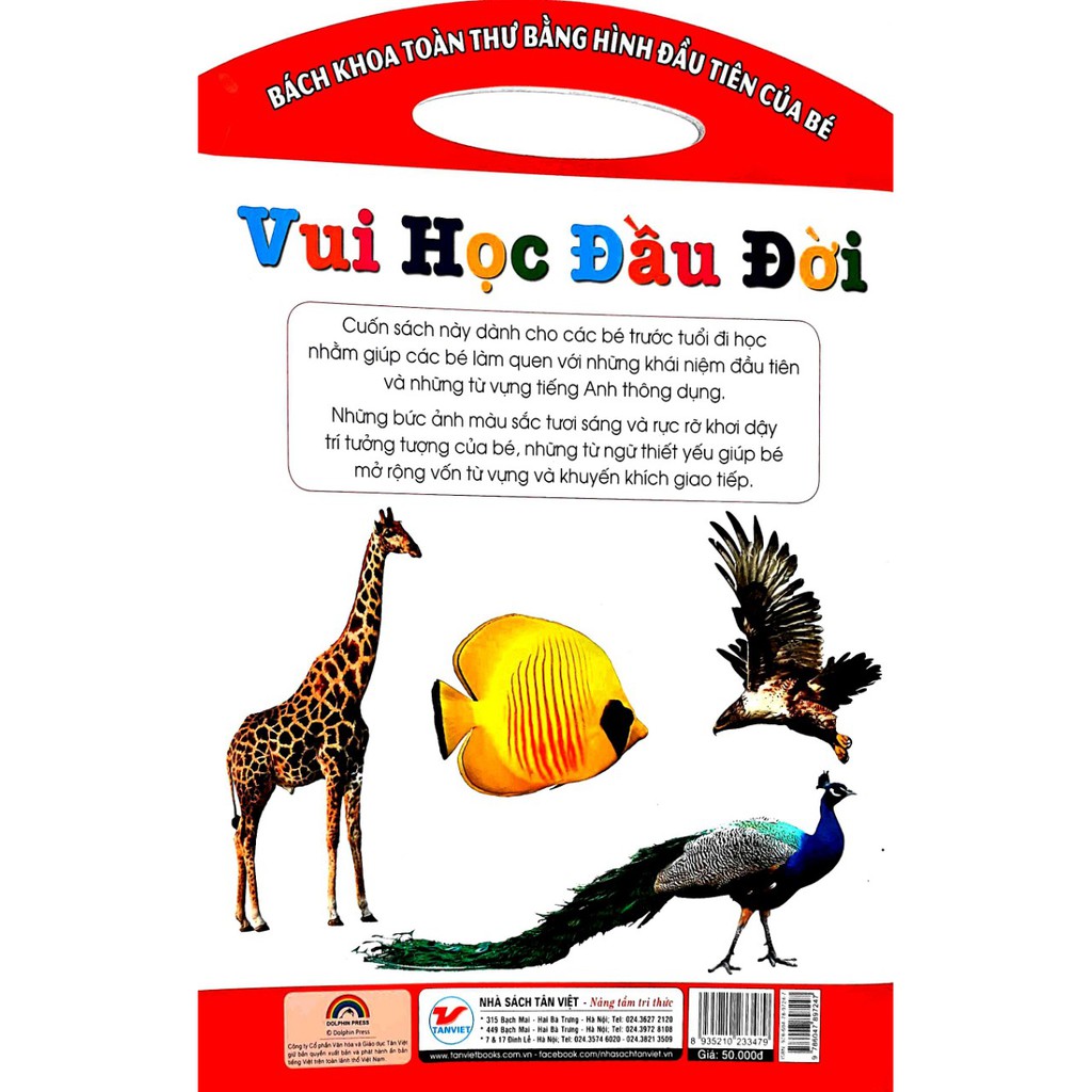 Sách - Vui Học Đầu Đời - Song Ngữ Anh - Việt: Dành Cho Trẻ 3 Tuổi