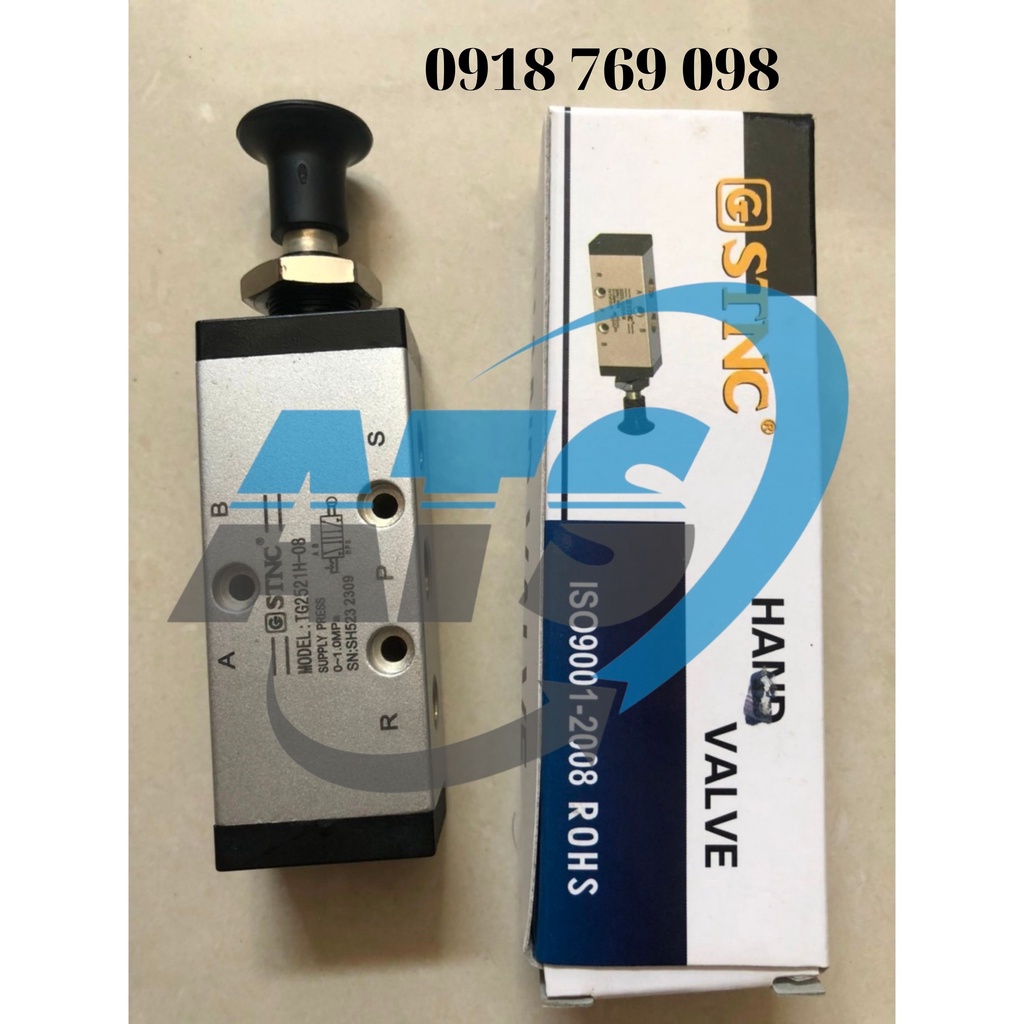 Van kéo gạt tay khí nén STNC TG2521H-08,TG2531H-10
