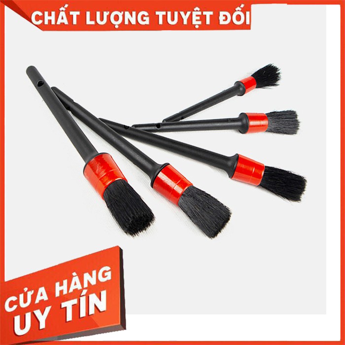 Bộ Chổi Cọ Đa Năng 5 Cái (bộ) Cọ nội thất, góc xe 5 chi tiết tiện lợi