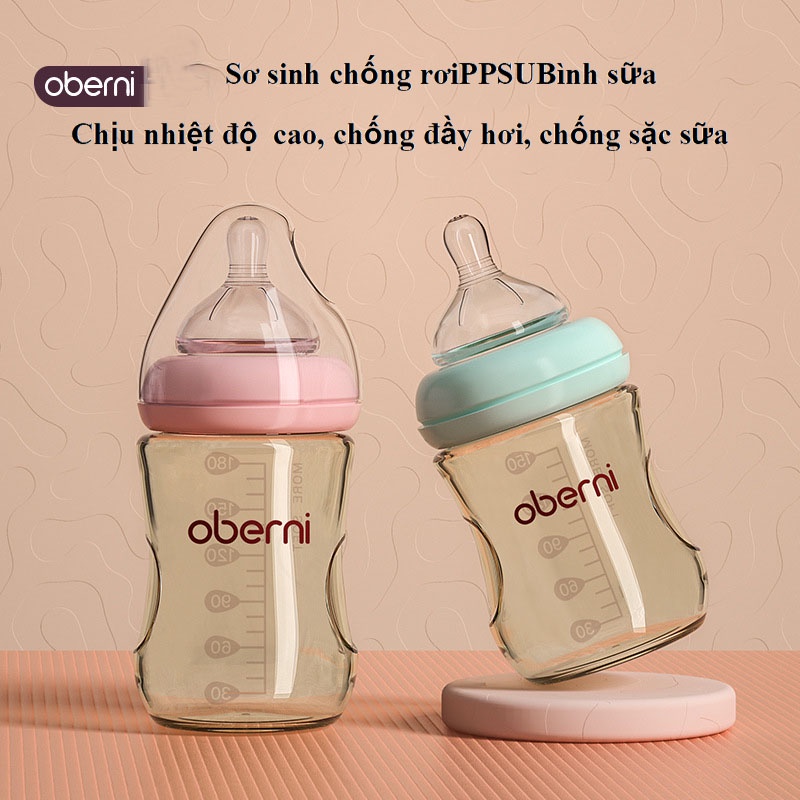 Đồ dùng cho trẻ sơ sinh Chất liệu PPSU bình bú chống đau bụng