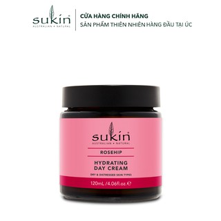 Sukin Kem Dưỡng Ngày Nụ Tầm Xuân Rosehip Hydrating Day Cream 120ml