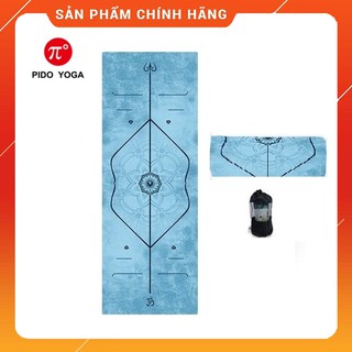 Khăn trải thảm tập Yoga Cao Cấp PIDO - Tặng kèm túi đựng