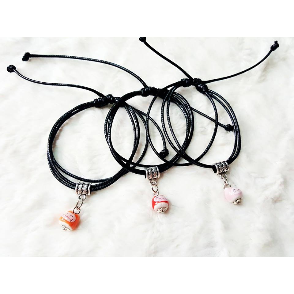 Vòng tay 5 cái = 40k mèo sứ mini [ Sỉ vòng tay ]