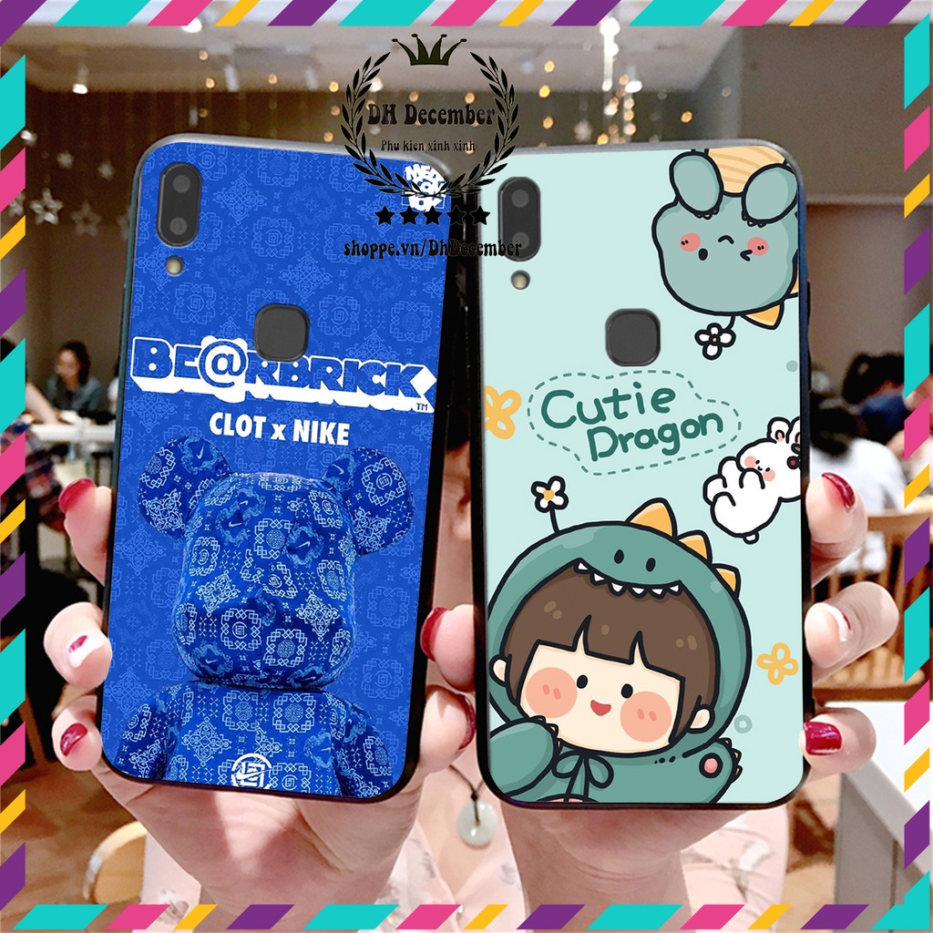 Ốp lưng Vivo V9 / V9 YOUTH in hình 3D lucky, gấu Brick xinh xắn - KHÔNG NÊN BỎ LỠ