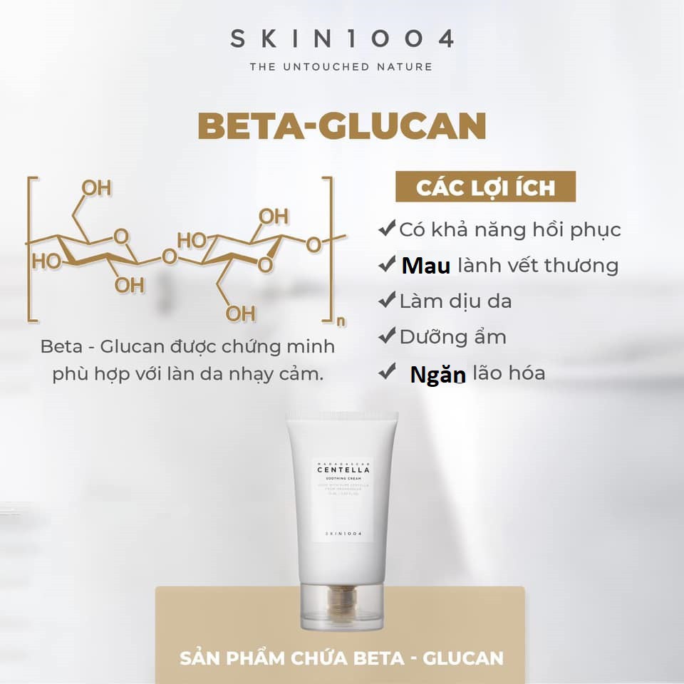 Kem Dưỡng Rau Má Hỗ Trợ Giảm Và Ngăn Ngừa Mụn, Phục Hồi Da Skin1004 Madagascar Centella Asiatica 100 Cream 75ml