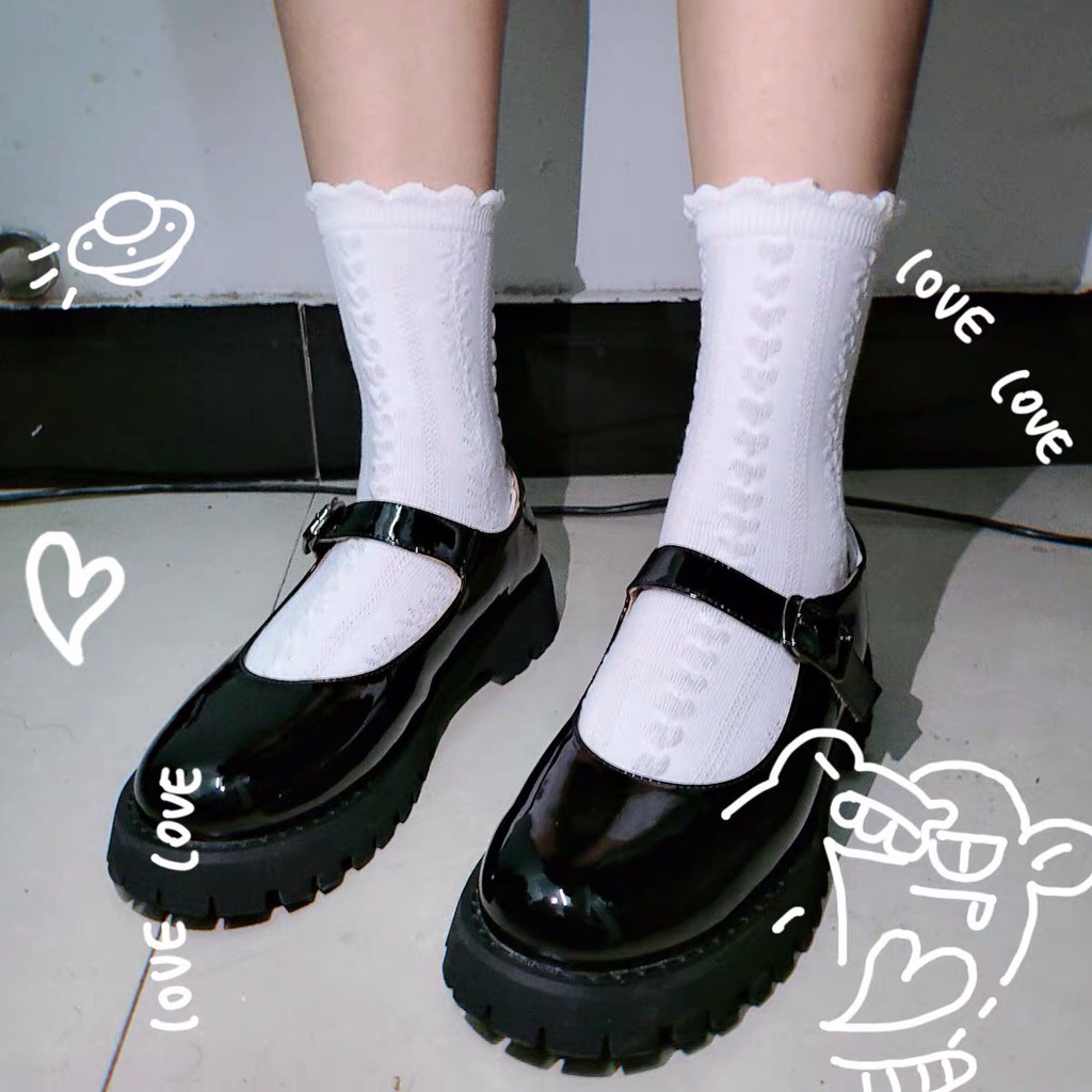 Set tất LOLITA 5 đôi dễ thương Vớ nữ cotton mềm thoải mái phong cách nữ sinh