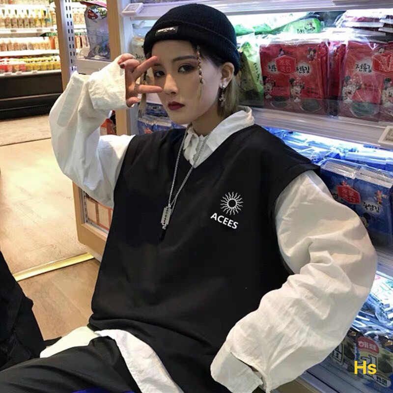 [Mã APWARN20 hoàn 20k xu đơn 0đ] Unisex Áo Gile Nam Nữ Đẹp Oversize ACEES | BigBuy360 - bigbuy360.vn