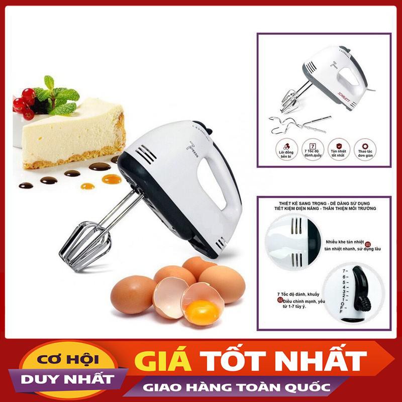 Máy Đánh Trứng Cầm Tay Mini Cao Cấp Với 7 Tốc Độ Cực Mạnh -Violet_Store