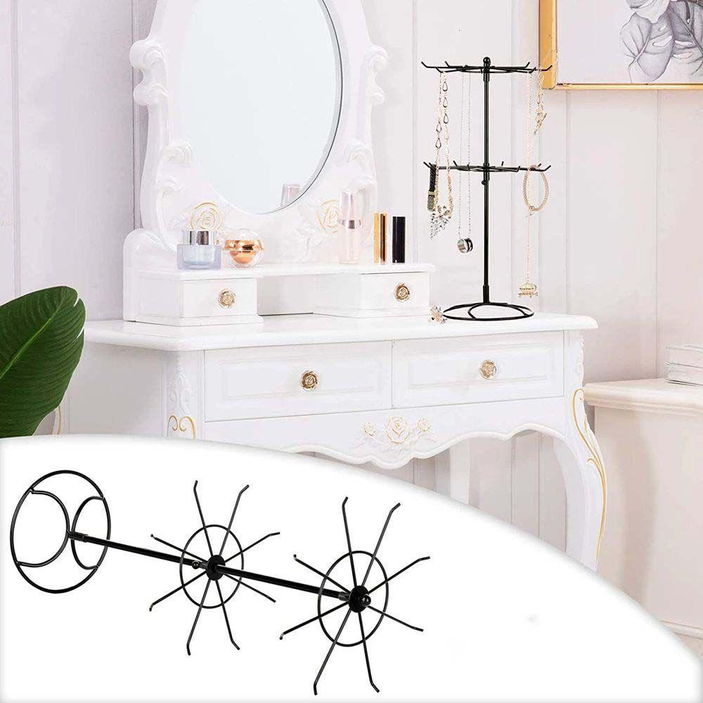 Giá Đỡ Trưng Bày Trang Sức Hai Tầng Phong Cách Hàn Quốc Ốp