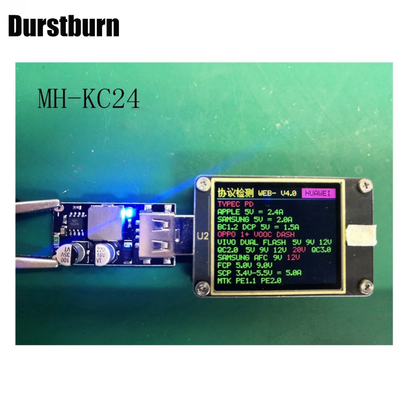 Mạch Hạ Áp Usb 3.0 Qc2.0 Dc-Dc 6-32v 9v 12v 24v Sang 5v