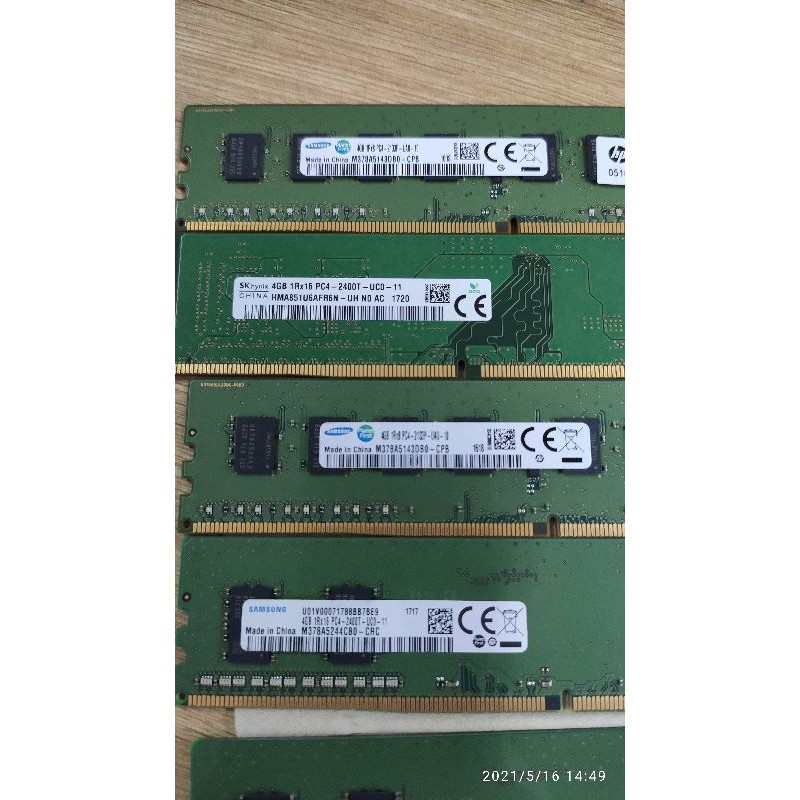 DDRAM 4 SAMSUNG, HP,… 4Gb pc4 Bus 2400, 2130 cho máy bàn