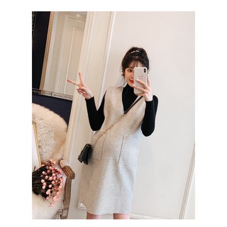 Sét váy dạ bầu cao cấp Hàn Quốc.