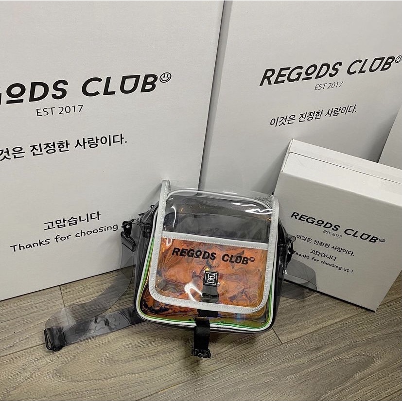 Túi Đeo Chéo Viền Phản Quang Plastic chống thấm nước RGS ss2